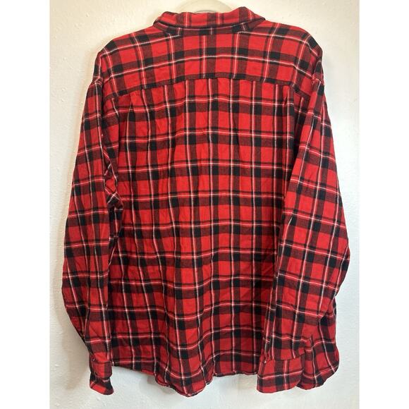 Blue Mountain Red Flannel Shirt Size 2XL - Picture 4 of 6
